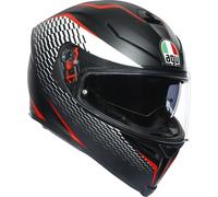 AGV K-5 S casque, Noir mat/blanc, Taille XXL (63/64)