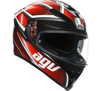 AGV K-5 S Tempest Casque, noir-rouge, taille XS pour homme