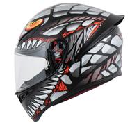 AGV K1 N Lyzard Casque Intégral Mat/Noir/Gris/Rouge XL unisex