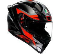 AGV K1 S Fastlap, casque intégral S Noir/Gris/Rouge/Blanc Noir/Gris/Rouge/Blanc