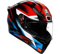 AGV K1 S Fastlap, casque intégral L Noir/Rouge/Bleu/Blanc Noir/Rouge/Bleu/Blanc