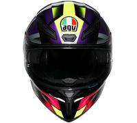 AGV K1 S FASTLAP Integralhelm schwarz-violett-pink XS