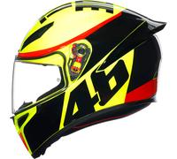 AGV K1 S Grazie Vale, casque intégral M Noir/Jaune Néon/Rouge Noir/Jaune Néon/Rouge