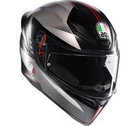 AGV K1 S Lap Casque, Noir mat/rouge, Taille XS (53/54)