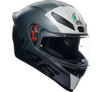 AGV K1 S Limit 46 S26, casque intégral L Mat Gris/Blanc/Noir Mat Gris/Blanc/Noir