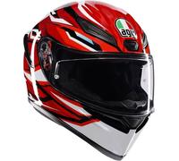 AGV K1 S Lion, casque intégral XXL Noir/Rouge/Blanc Noir/Rouge/Blanc