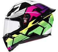 AGV K1 S PUNKPULSE Integralhelm grün-pink XS