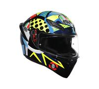 AGV K1 S Rossi Winter Test 2020 Casque (Bleu / Jaune Fluo/Rouge / Vert) T :