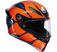 AGV K1 S Speedarmor Casque, noir-bleu-orange, taille M pour homme
