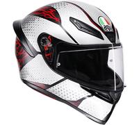 AGV K1 S Speedarmor Casque, noir-gris-rouge, taille XS pour homme
