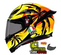 AGV K1-S Tropicrush (MIR) - Visière foncée gratuite
