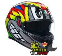 AGV K3 Birdy 2.0 - Casque de moto à visière foncée gratuit