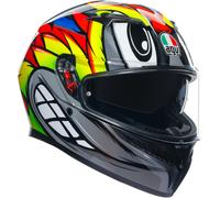 CASCO INTEGRALE AGV K-3 MPLK BIRDY 2.0 - L, GREY-YELLOW-RED