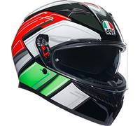 AGV K3 Casque de moto Wing Gloss Black Italy (L)