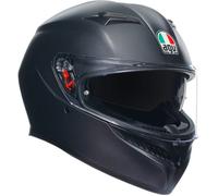AGV K3 ECE 22-06 Mono, Casque intégral De Moto ECE 22-06 Avec Pare-soleil, Noir Mat, L L