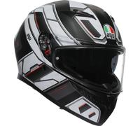 AGV K3 Rivia Casque, noir-blanc, taille XS pour homme