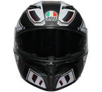 AGV K3 RIVIA Integralhelm matt schwarz-weiss L