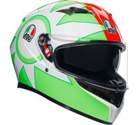 AGV K3 Rossi Mugello 2018 Casque, gris-blanc-rouge, taille L