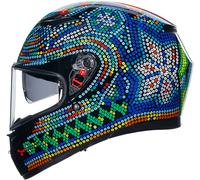 Agv K3 Rossi Winter Test 2018 E2206 Mplk Full Face Helmet Multicolore XL