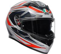 AGV K3 Space Casque, blanc-rouge, taille XL pour homme