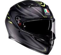 AGV K3 Syth S26, casque intégral XL Mat Noir/Jaune Néon Mat Noir/Jaune Néon