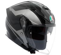 AGV K5 Jet Evo Tuna Casque jet, noir-vert, taille XL pour homme