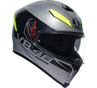 AGV K5 S Apex 46 Casque (Grey/Black,S (55/56))