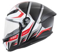 AGV K6 N Carve Casque Intégral Mat/Noir/Blanc/Rouge M unisex
