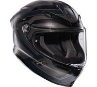 AGV K6 S casque intégral Enhance gris mat / jaune fluo L