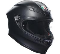 AGV - K6 S E2206 MPLK, Casque Moto Intégral Routier Racing en Fibre de Carbone, Léger et Aérodynamique, Visière Panoramique Anti-Rayures, Intérieur Amovible, Prédisposition Pinlock