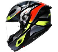 AGV K6 S ERAZER Integralhelm schwarz-rot-fluo gelb L