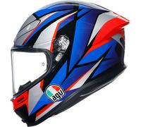 Casque Intégral AGV K6 S SLASHCUT BLACK/BLUE/RED