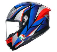 AGV K6 S Slashcut Noir/Bleu/Rouge S unisex