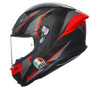 AGV K6 S Slashcut Noir/Gris/Rouge XL unisex
