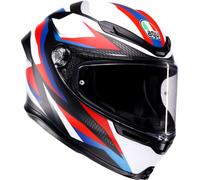 AGV K6 S Timewarp S26, casque intégral XL Mat Noir/Rouge/Bleu/Blanc Mat Noir/Rouge/Bleu/Blanc