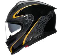 AGV K7 FLOW 46 Integralhelm schwarz-grau XL