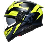 AGV K7 GLIMPSE Integralhelm schwarz-fluo gelb XS