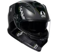 AGV Casque K7 Kyber Noir-Jaune Taille M Homme