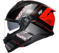 AGV K7 KYBER Integralhelm schwarz-rot XL