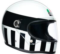 AGV Legends X3000 Invictus casque, blanc/noir, S (55)