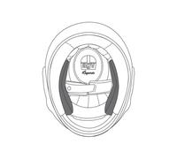 AGV PAIRE DE JOUES POUR - X3000 - XS