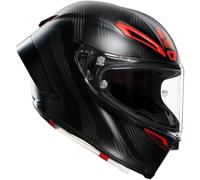 AGV Pista GP RR Intrepido Casque, Noir mat/rouge, Taille XL (61/62)