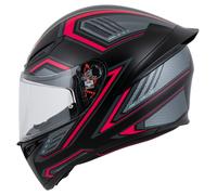 AGV Sangle K1 N Casque Intégral Mat/Noir/Rose S femme