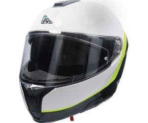AGV SPORTMODULAR RAY casque modulable carbone-blanc-jaune fluo XXL