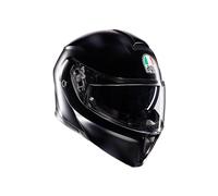 AGV Streetmodular ECE 22-06 Mono, Casque De Moto Modulable Homologué ECE 22-06 P/J avec Pare-Soleil, Noir Mat, L