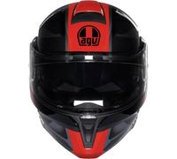 AGV STREETMODULAR LEDRO Klapphelm schwarz-rot XS