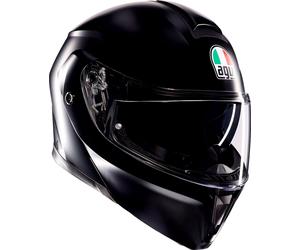 AGV Streetmodular Mono, casque rabattable L Noir Mat Noir Mat