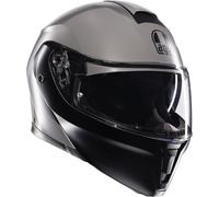 casque modulable agv streetmodular resia - gris / noir / fluo XS