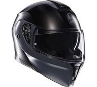 AGV Streetmodular Resia casque pliable, noir mat/gris, 2XL (63/64)