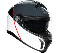 AGV Tourmodular Balance Casque, gris-blanc-rouge, taille L pour homme